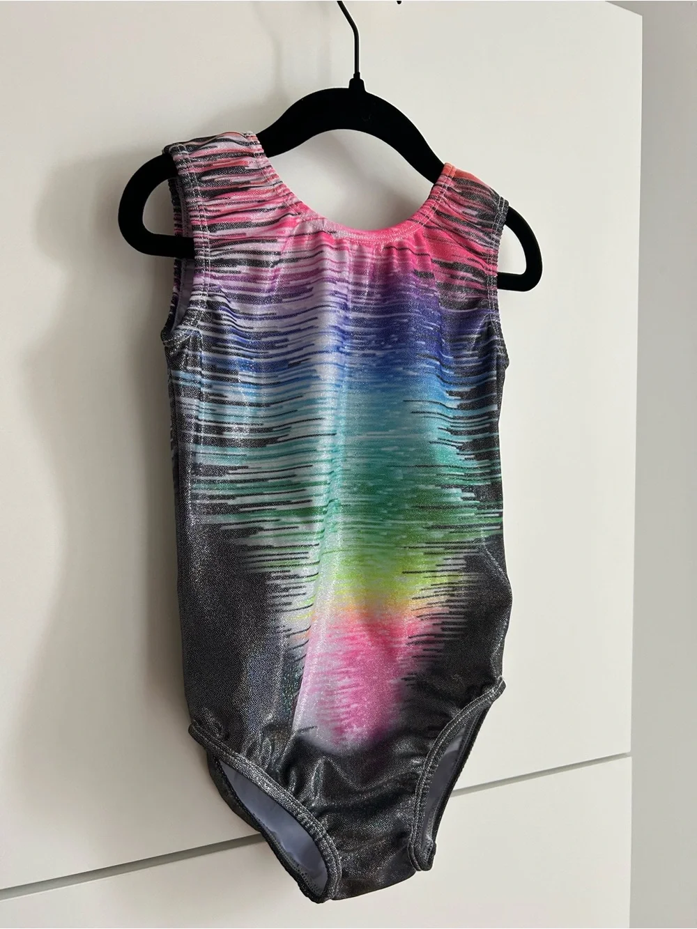 Girls' Multicolor Ombre Dance Gymnastics Leotard - 130 (7/8)
